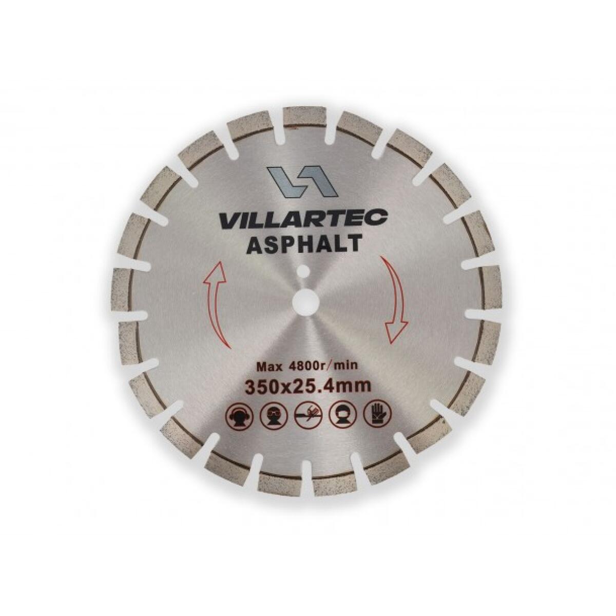 Диск отрезной VILLARTEC ДЛЯ АСФАЛЬТА Диск отрезной VILLARTEC ДЛЯ АСФАЛЬТА
