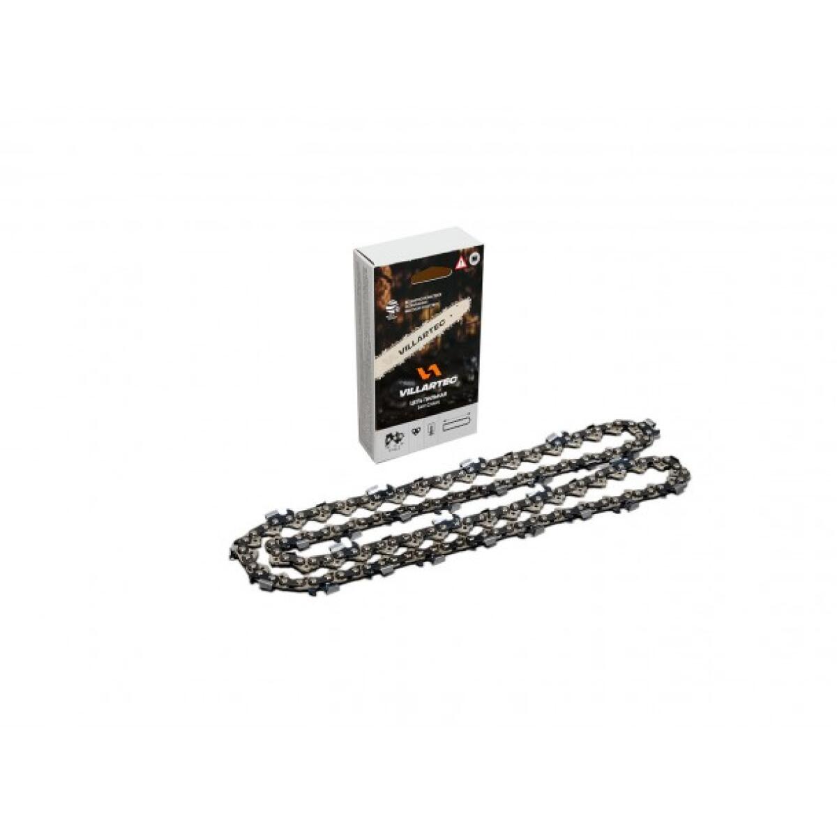 Цепь VILLARTEC 75S 72 зв 3/8" 1.6 мм