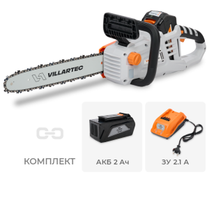 Пила аккумуляторная VILLARTEC SA40 Set Пила аккумуляторная VILLARTEC SA40 Set
