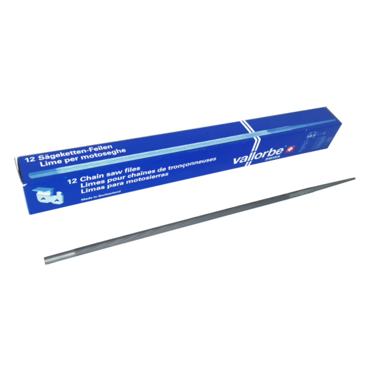 Напильник круглый Vallorbe 3,2 мм 1/4' PM3 Напильник круглый Vallorbe 3,2 мм 1/4' PM3