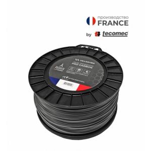 Леска триммерная Carbon круглая двухкомпонентная Villartec pro (by tecomec) 3.0мм х 168м Леска триммерная Carbon круглая двухкомпонентная Villartec pro (by tecomec) 3.0мм х 168м